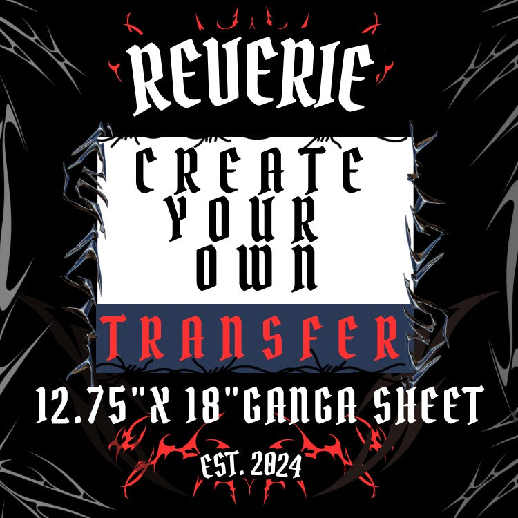 Custom DTF Print- 12.75"X18" Ganga Sheet